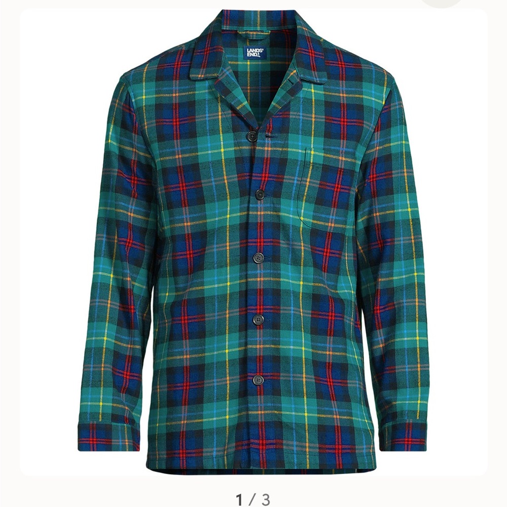 Lands' End Flannel Pajama Set - Picture 3 of 13